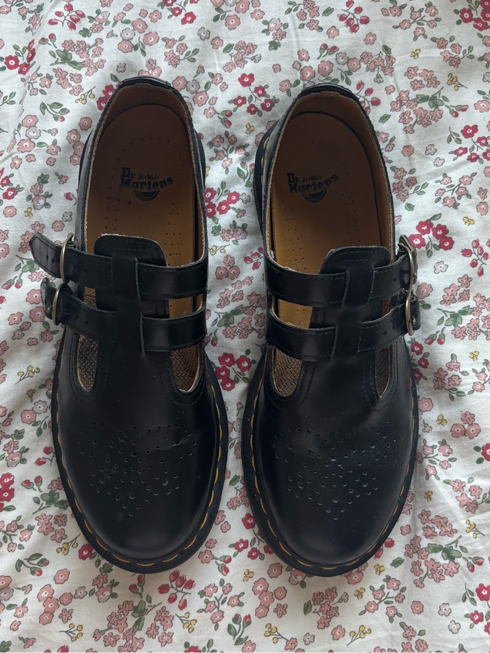 Doc Martens 8065 Smooth Leather Mary Jane Shoes